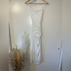 Elegant White Evening Gown